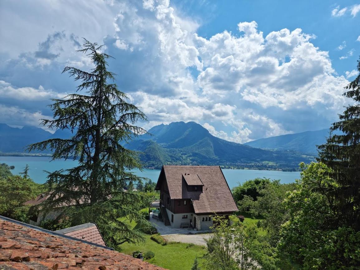 Petit Studio Vue Lac / La Talloirdaze Talloires-Montmin Exterior foto